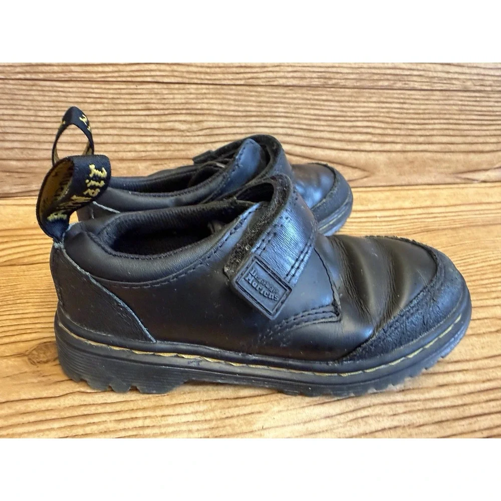 Dr Martens Air Wair Kids Toddler Easy On Strap Derby Ethan T Size 19